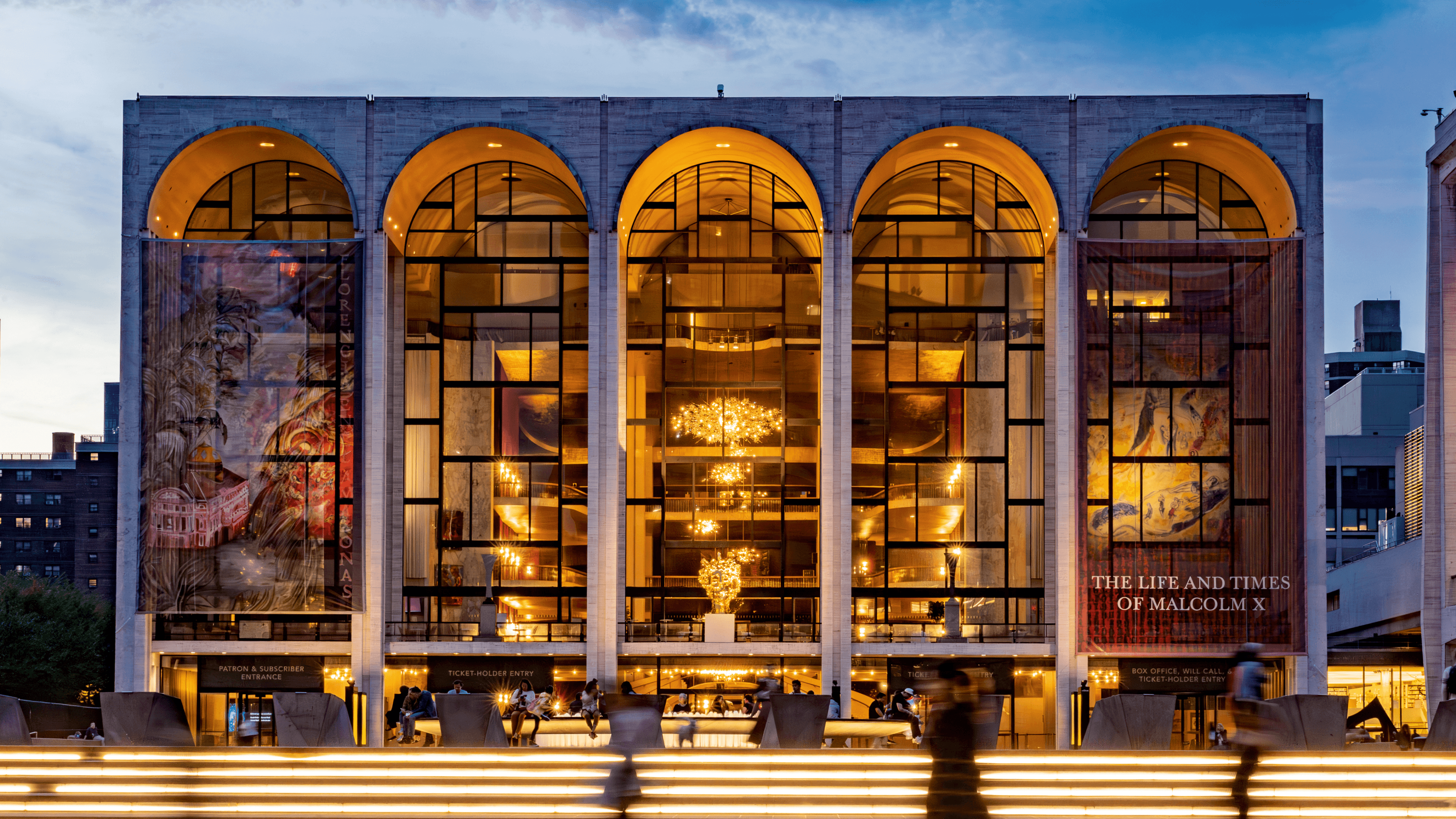 The Metropolitan Opera House in Lincoln Center, near The Henry Residences in UWS at 211 West 84th St.