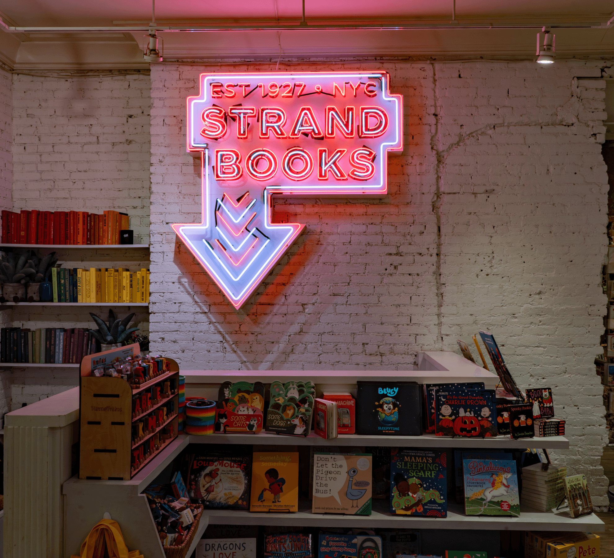 The Strand bookstore on the Upper West Side in NYC near The Henry Residences by Naftali Group.