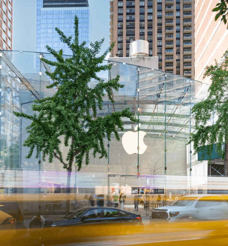 Apple Store near The Henry Residences on the Upper West Side.