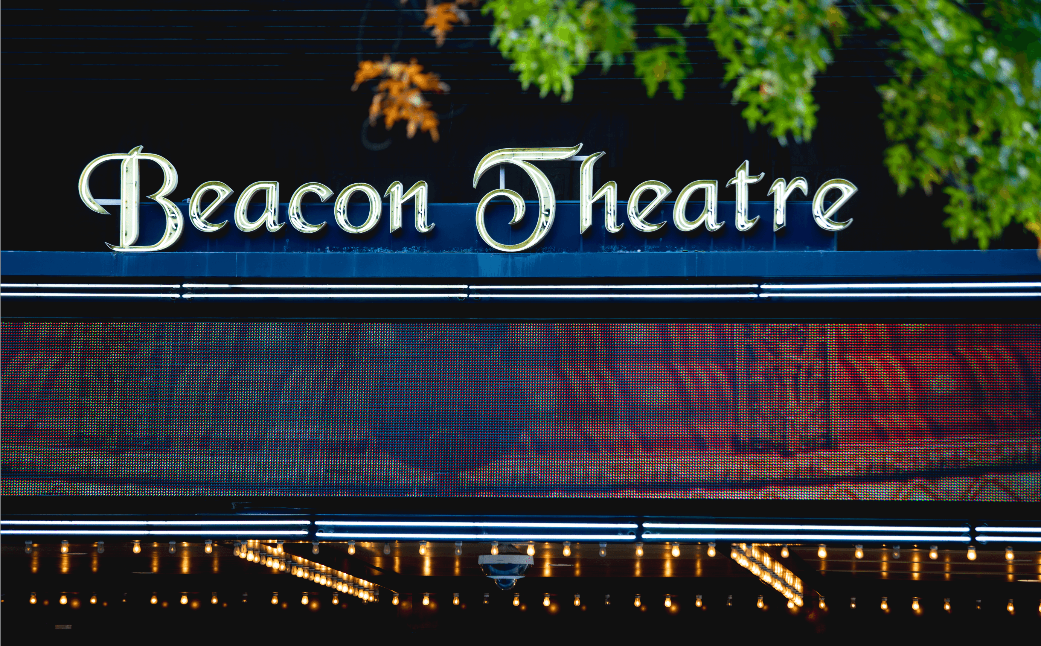 The iconic Beacon Theatre in New York City, situated close to The Henry Residences in the Upper West Side neighborhood.